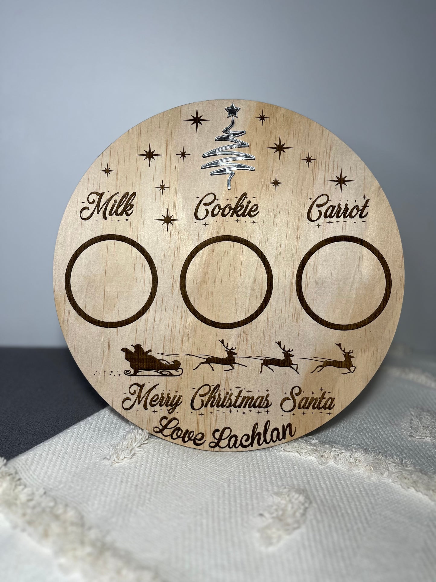 Santa Treats Tray