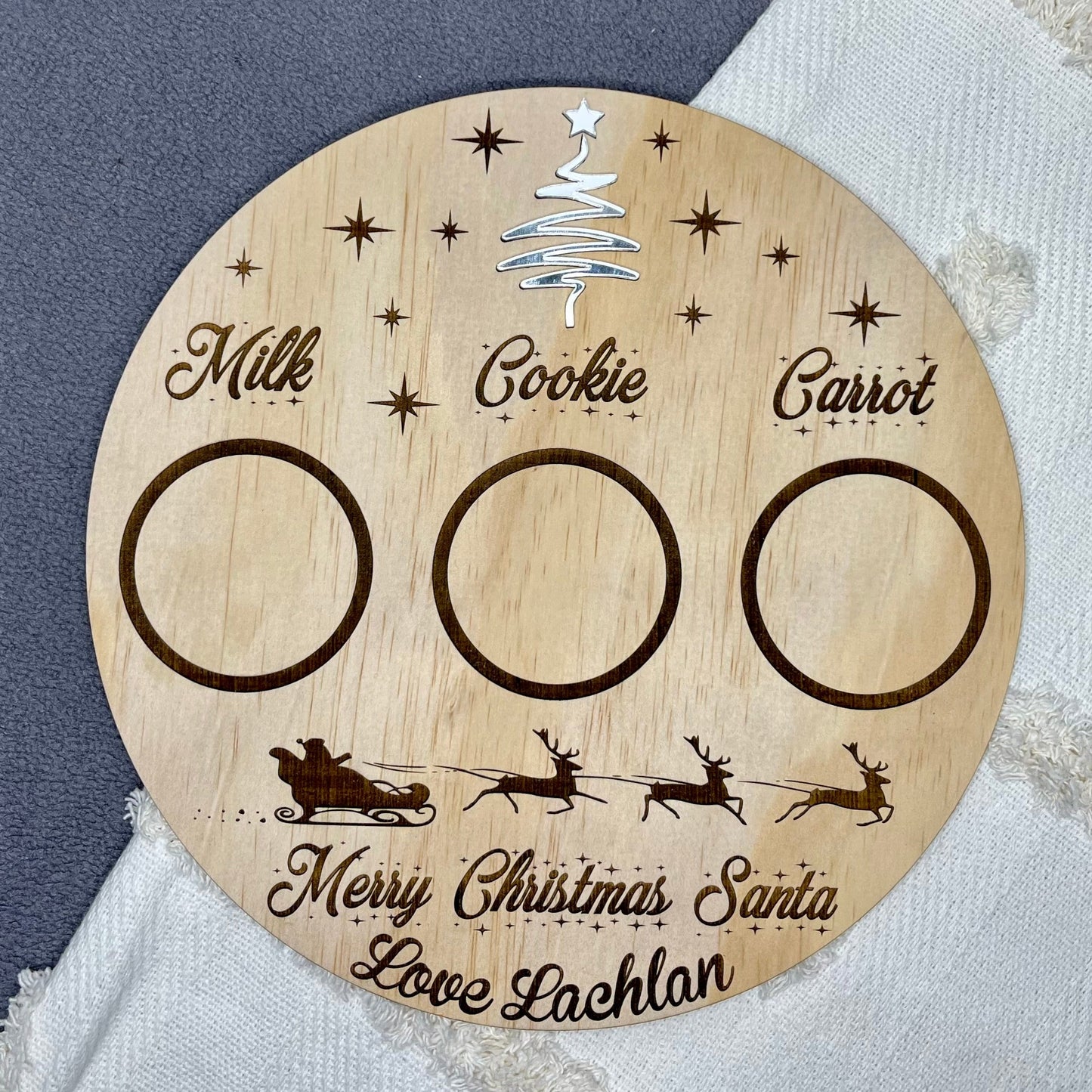 Santa Treats Tray