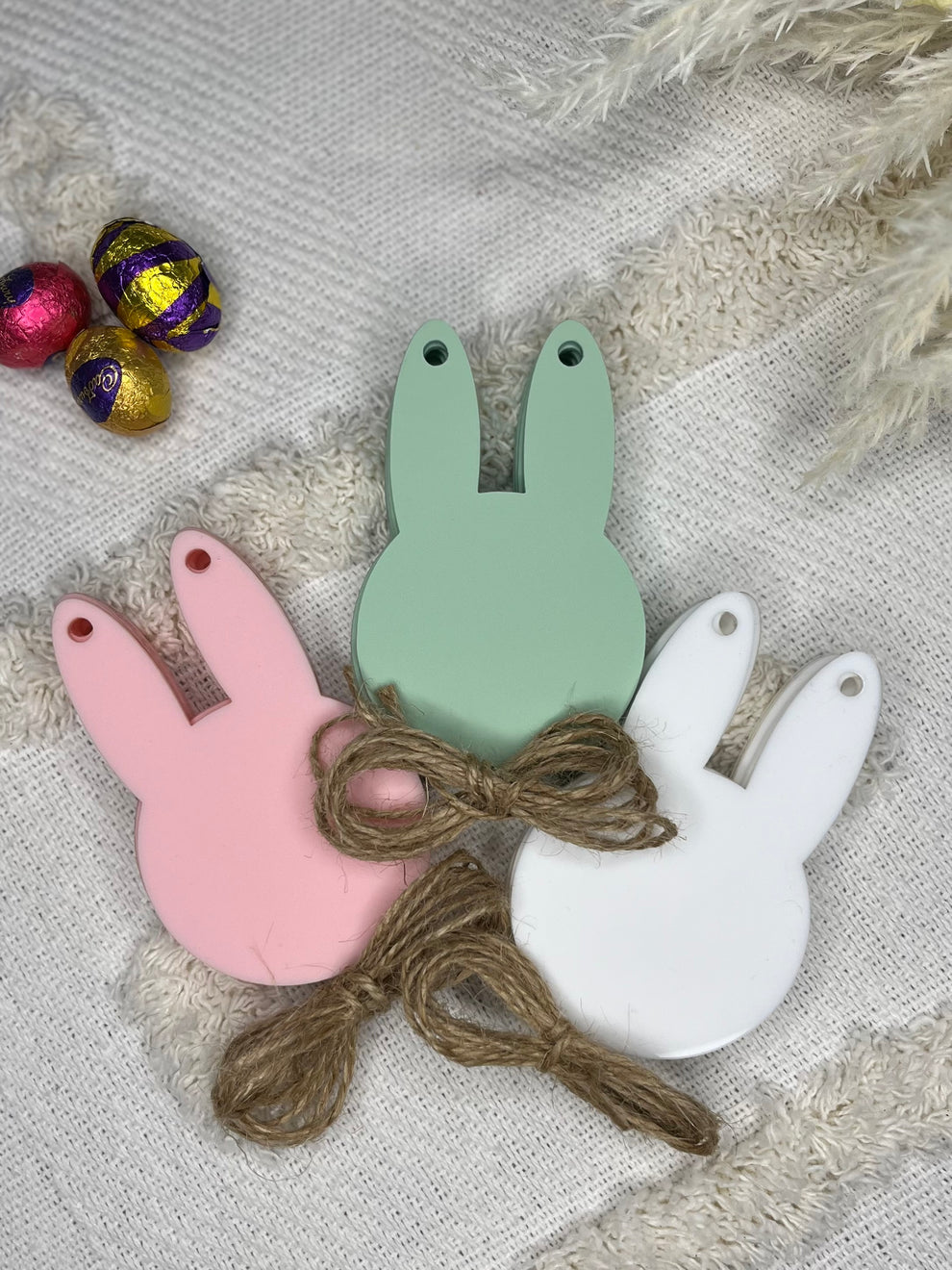 Bunny Bunting Simply Etched